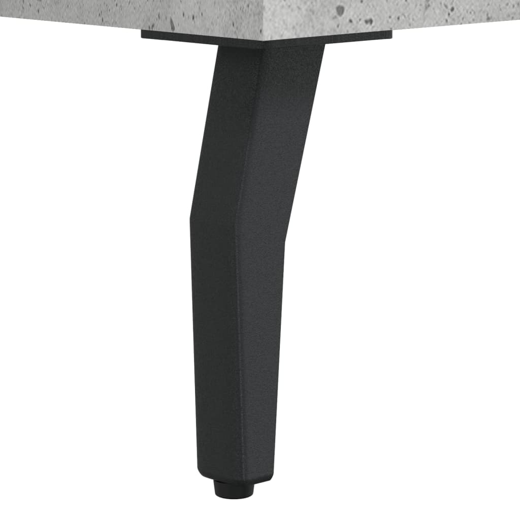Highboard Concrete Grey 34.5x34x180 cm Engineered Wood