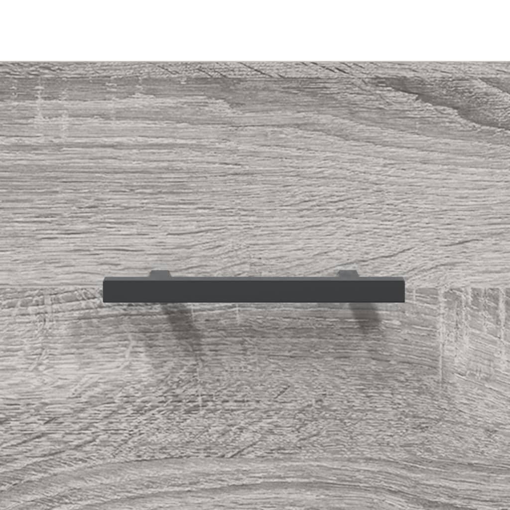 Highboard Grey Sonoma 34.5x34x180 cm Engineered Wood