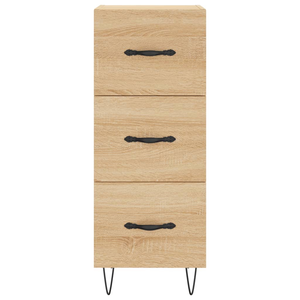 Highboard Sonoma Oak 34.5x34x180 cm Engineered Wood