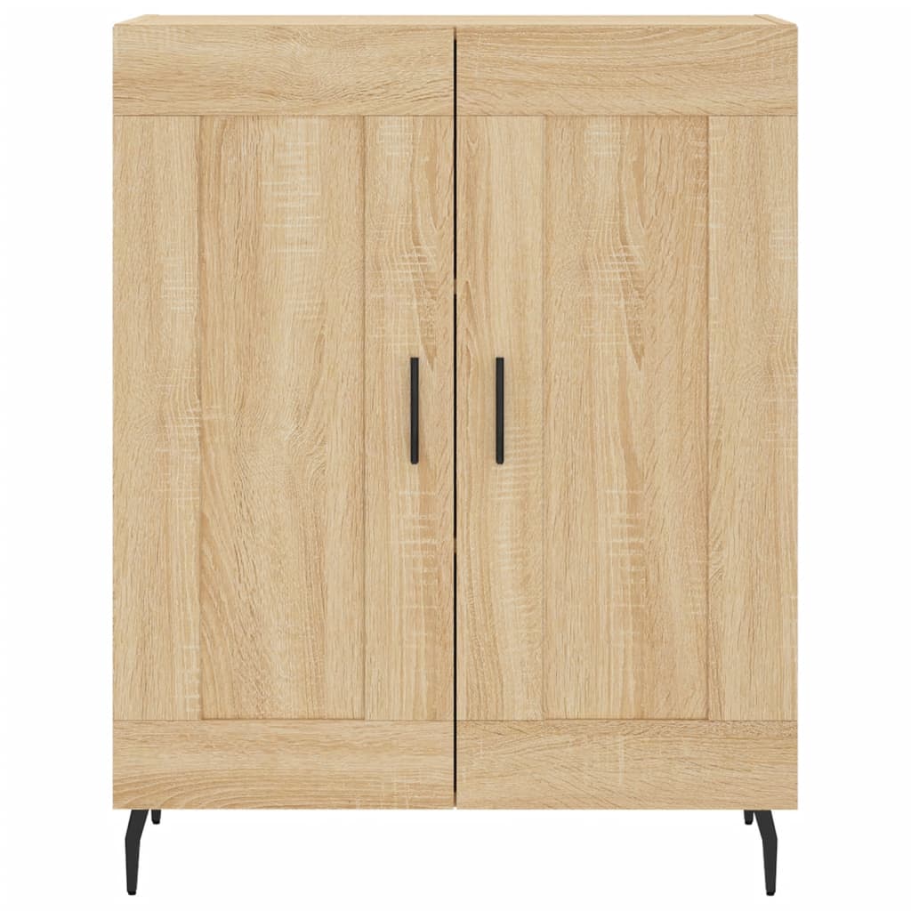 Highboard Sonoma Oak 69.5x34x180 cm Engineered Wood