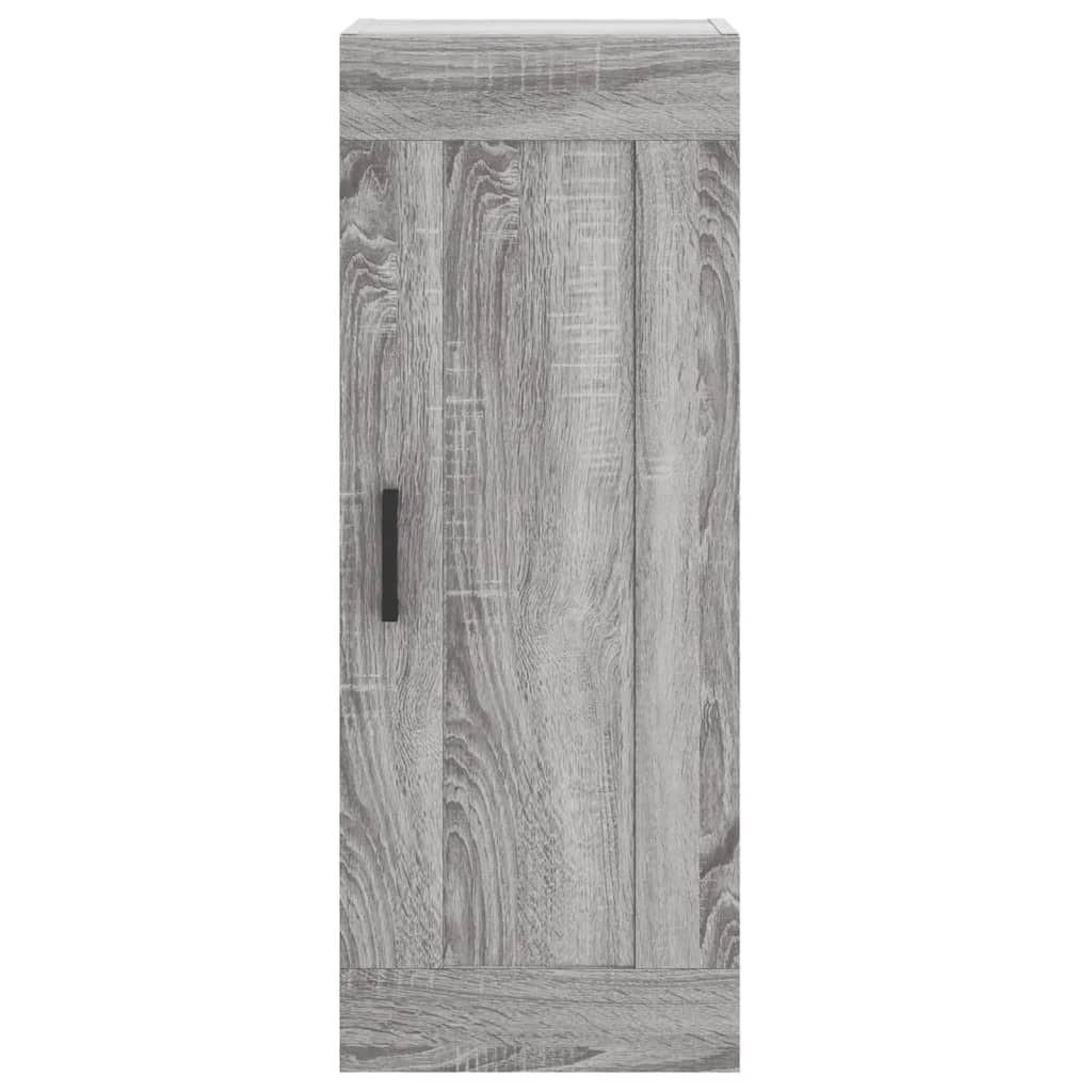 Highboard Grey Sonoma 34.5x34x180 cm Engineered Wood