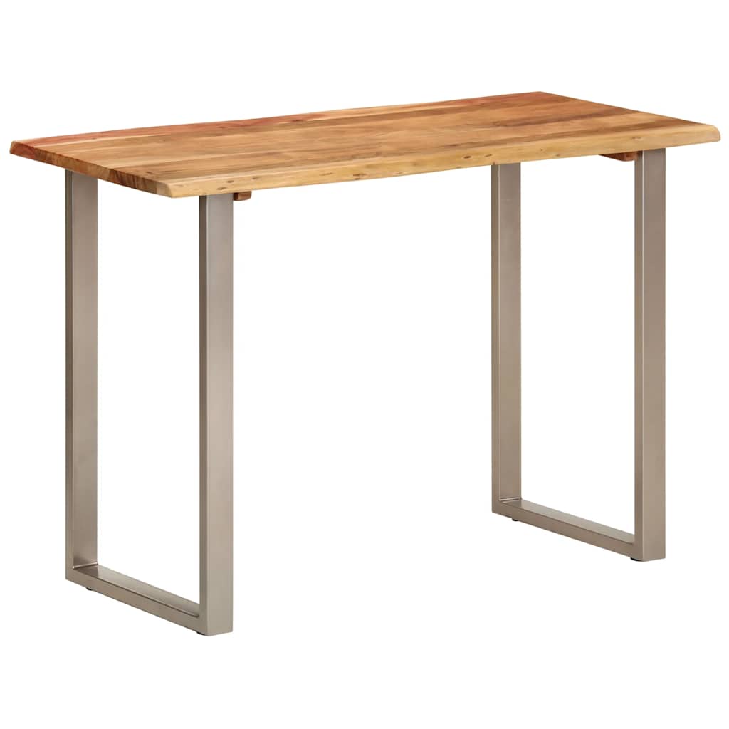 Dining Table 110x50x76 cm Solid Wood Acacia