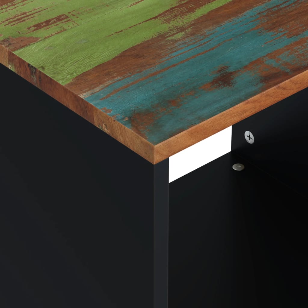 Coffee Table 40x31x46 cm Solid Wood Reclaimed&Engineered Wood