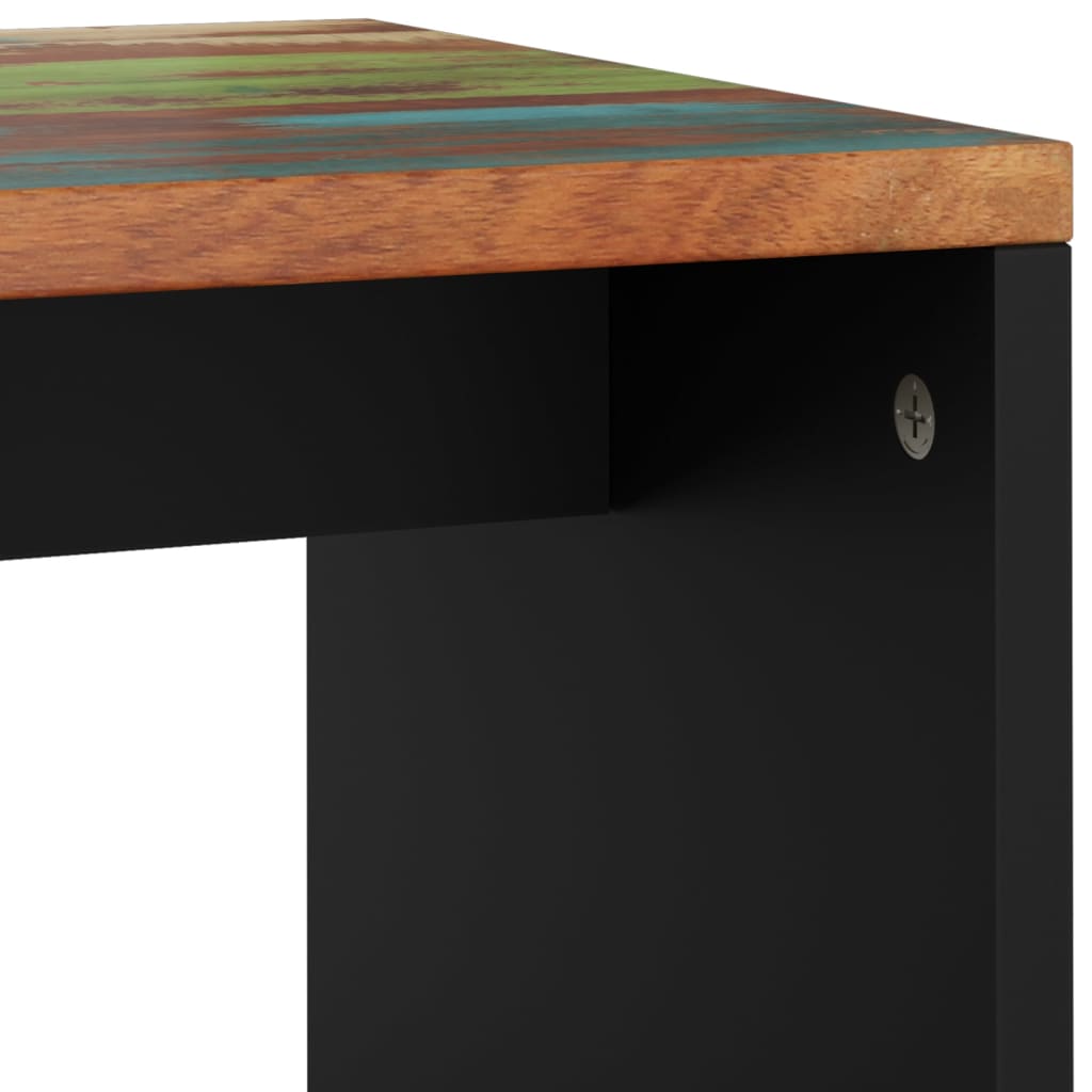 Coffee Table 40x31x46 cm Solid Wood Reclaimed&Engineered Wood