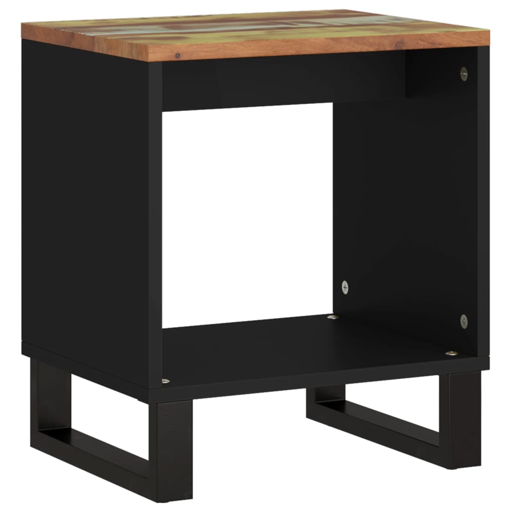 Coffee Table 40x31x46 cm Solid Wood Reclaimed&Engineered Wood