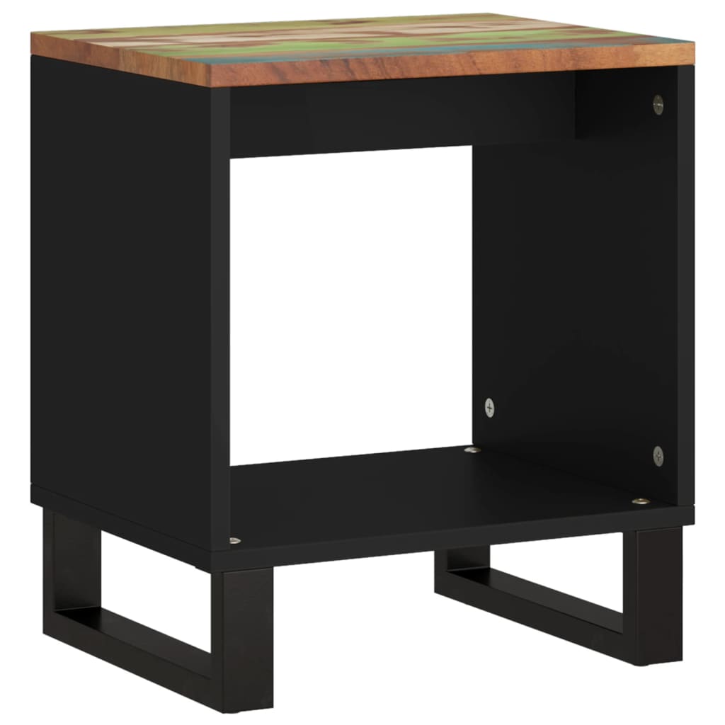 Coffee Table 40x31x46 cm Solid Wood Reclaimed&Engineered Wood
