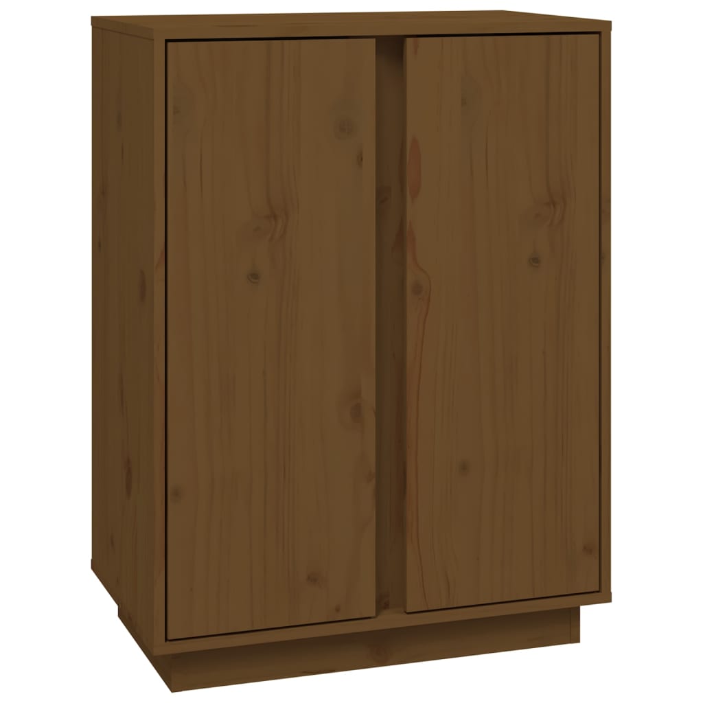 Sideboard Honey Brown 60x35x80 cm Solid Wood Pine