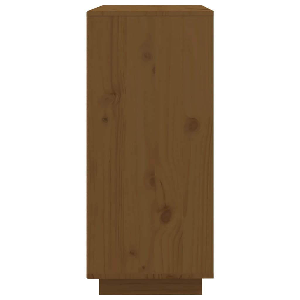 Sideboard Honey Brown 60x35x80 cm Solid Wood Pine