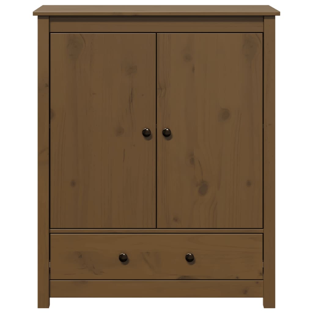 Highboard Honey Brown 83x41,5x100 cm Solid Wood Pine