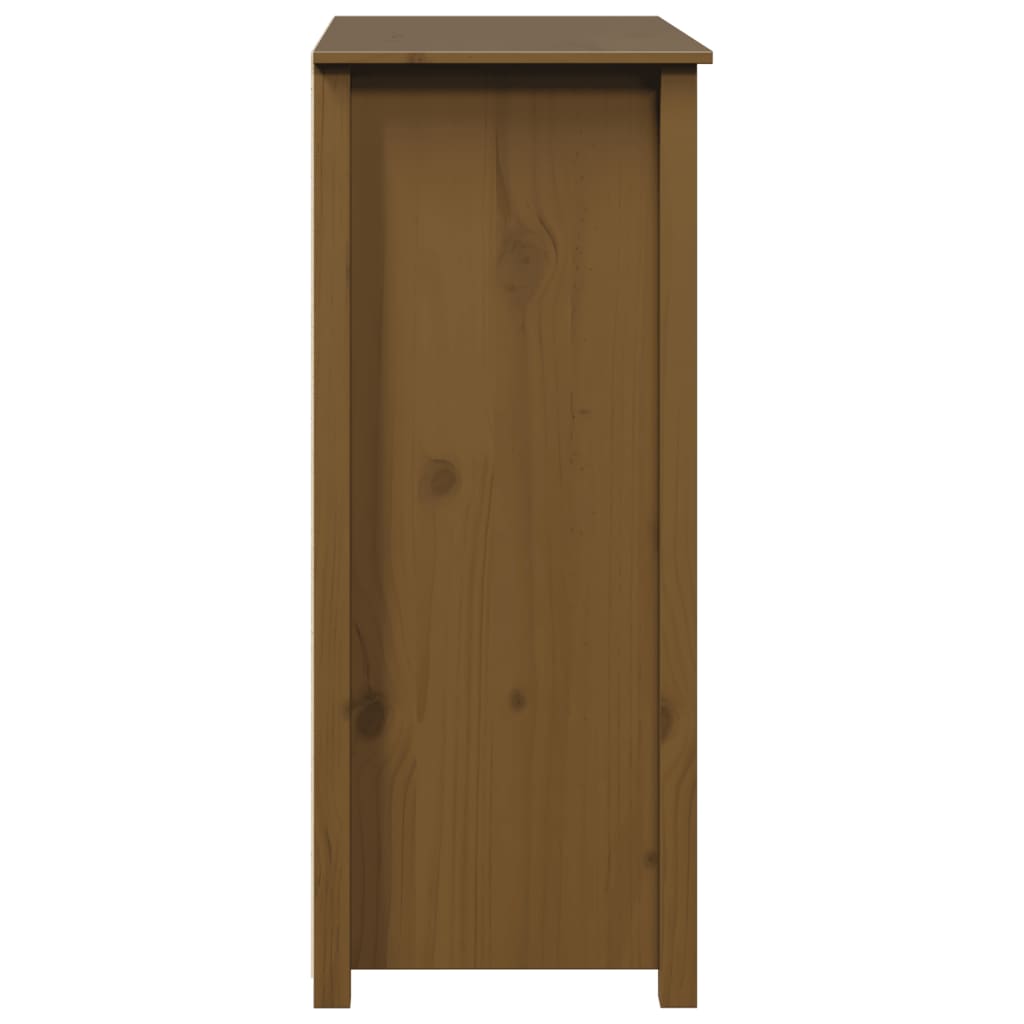 Highboard Honey Brown 83x41,5x100 cm Solid Wood Pine