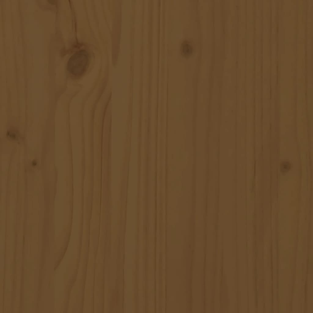Highboard Honey Brown 83x41,5x100 cm Solid Wood Pine