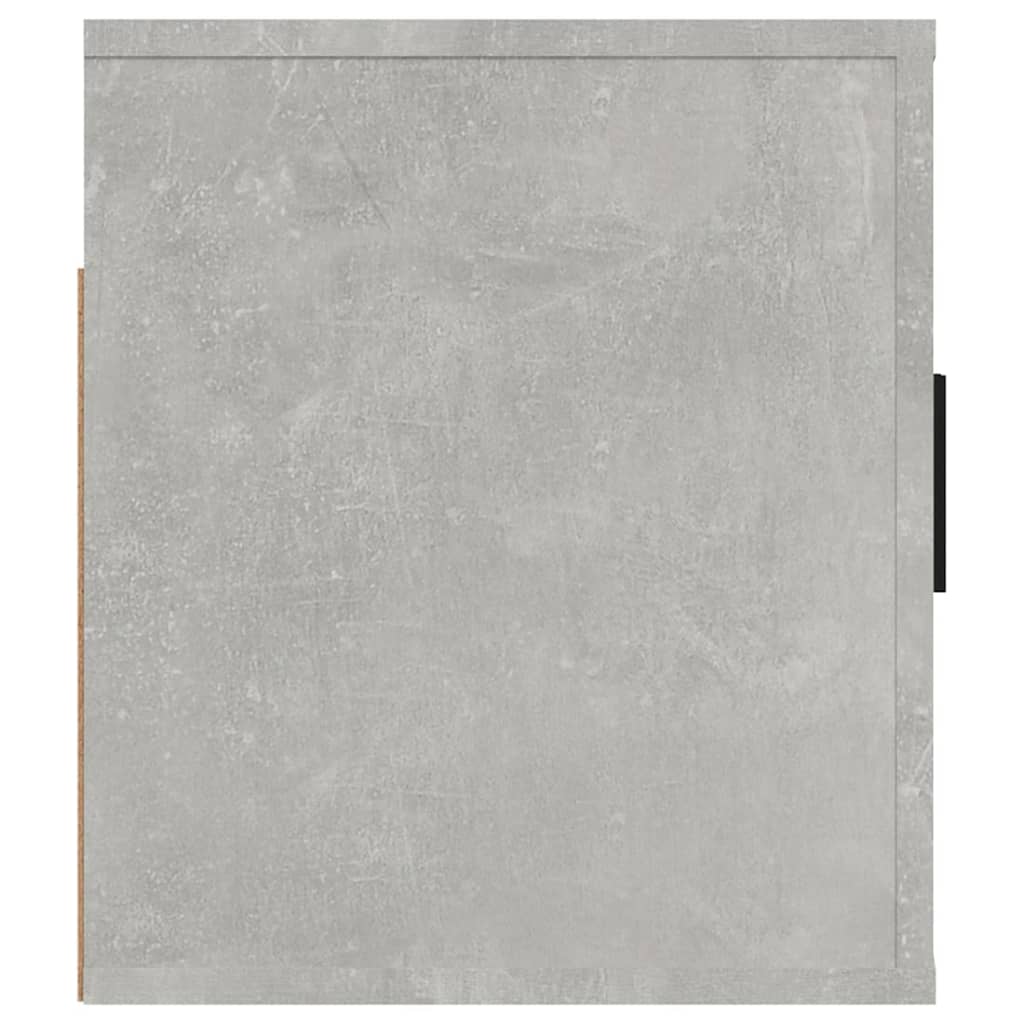 Wall Mounted TV Cabinet Concrete Grey 100x34.5x40 cm