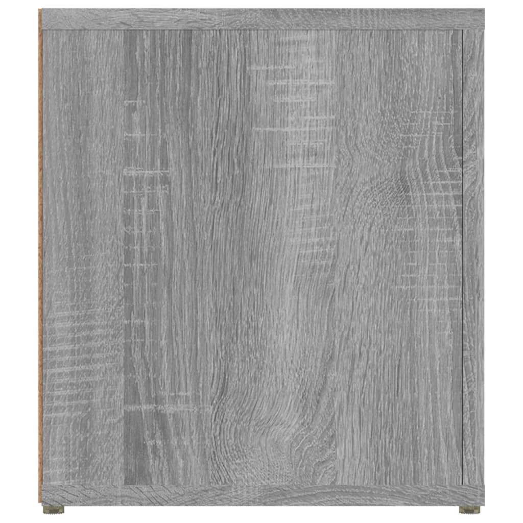 TV Cabinet Grey Sonoma 80x31,5x36 cm Engineered Wood
