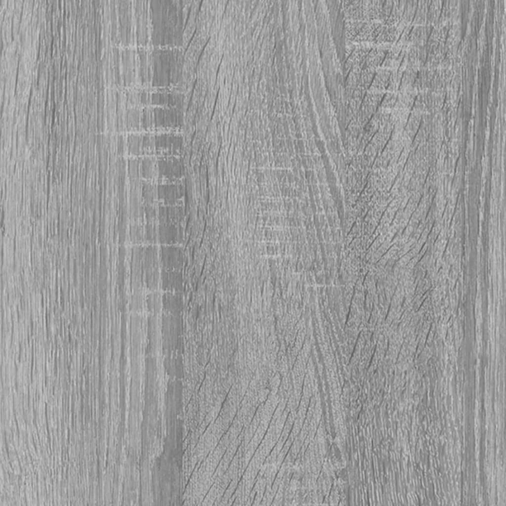 Coffee Table Grey Sonoma 60x50x36.5 cm Engineered Wood