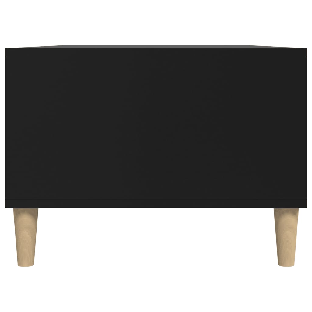 Coffee Table Black 90x50x36,5 cm Engineered Wood