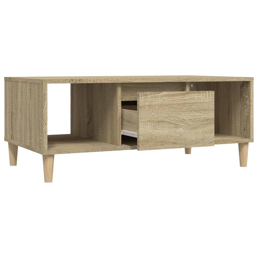 Coffee Table Sonoma Oak 90x50x36,5 cm Engineered Wood
