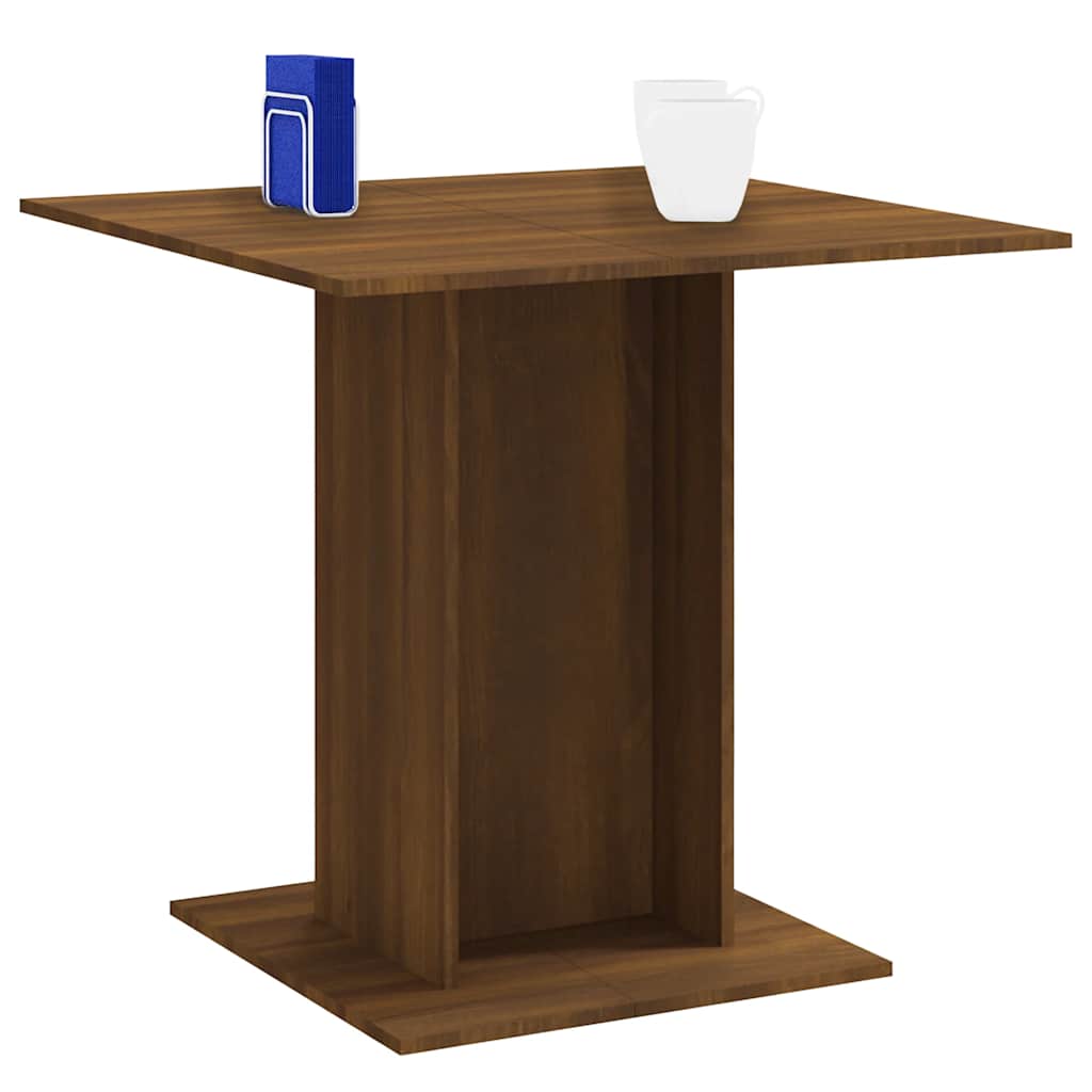 Modern Wooden Square Bistro Dining Table Wood 2 Person Dinner Tables