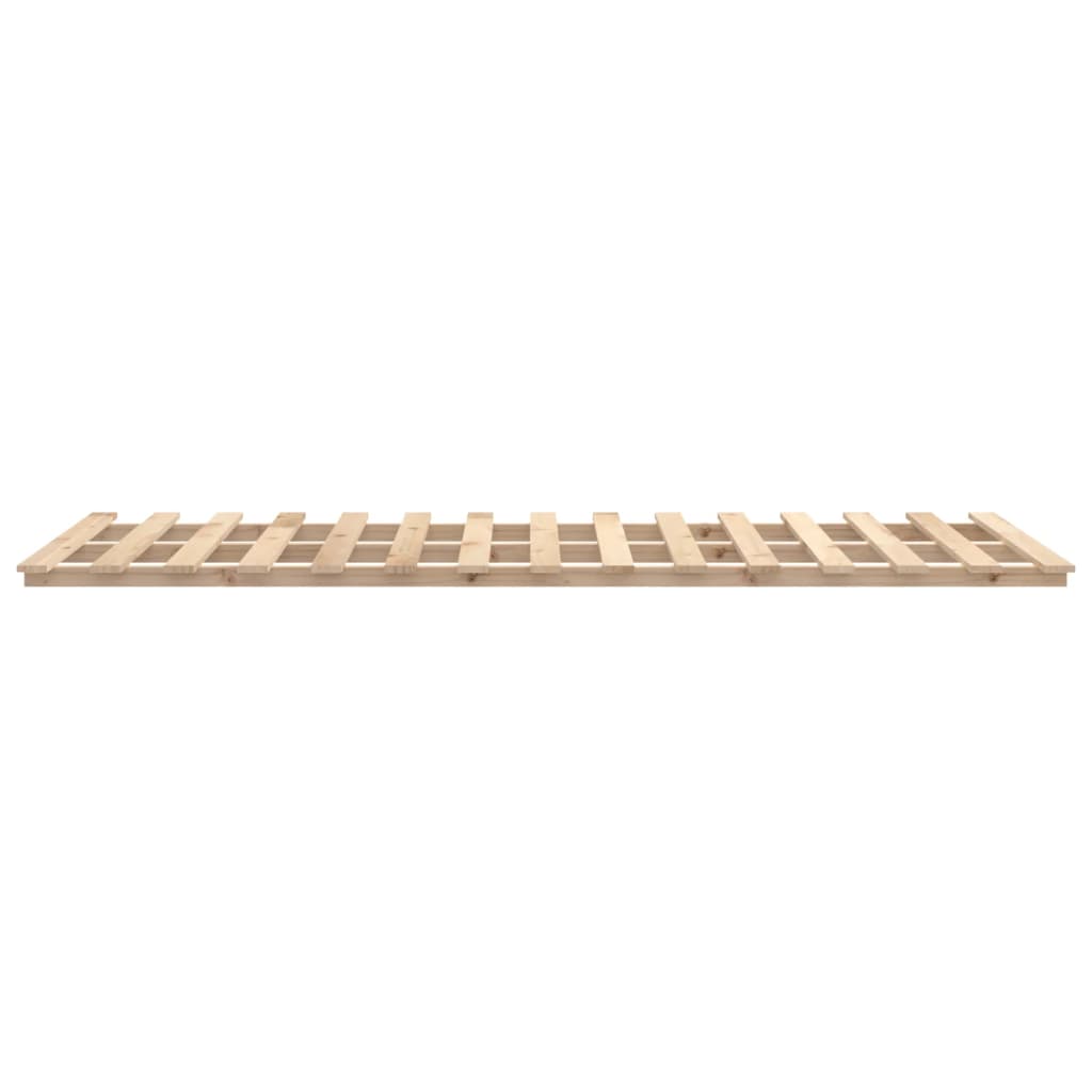 Bed Frame Without Mattress Solid Wood Pine