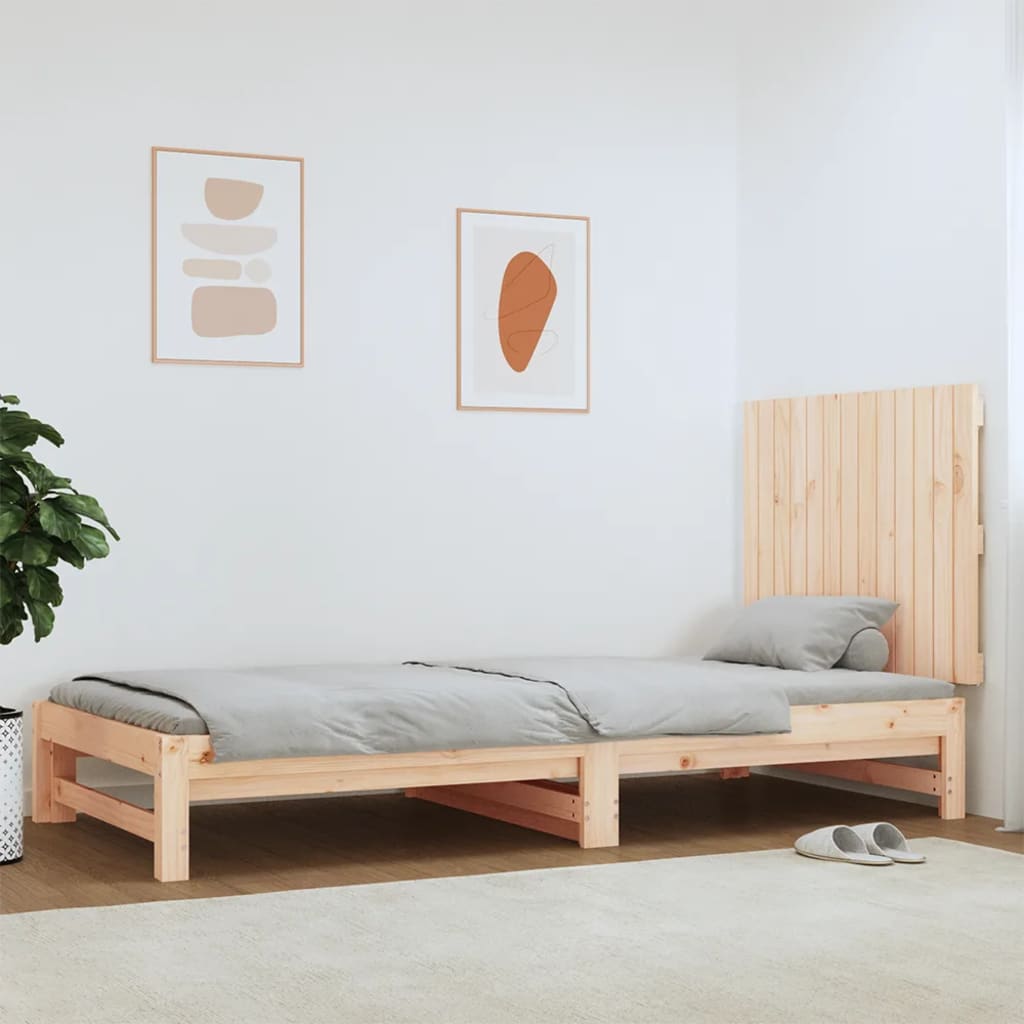 Wall Headboard 82.5x3x60 cm Solid Wood Pine