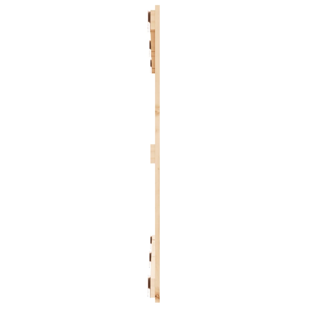 Wall Headboard 127.5x3x90 cm Solid Wood Pine