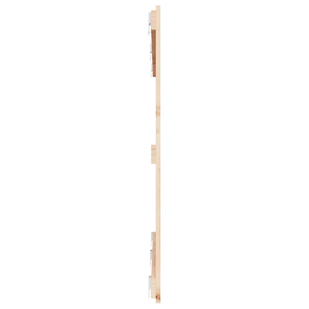 Wall Headboard 147x3x90 cm Solid Wood Pine