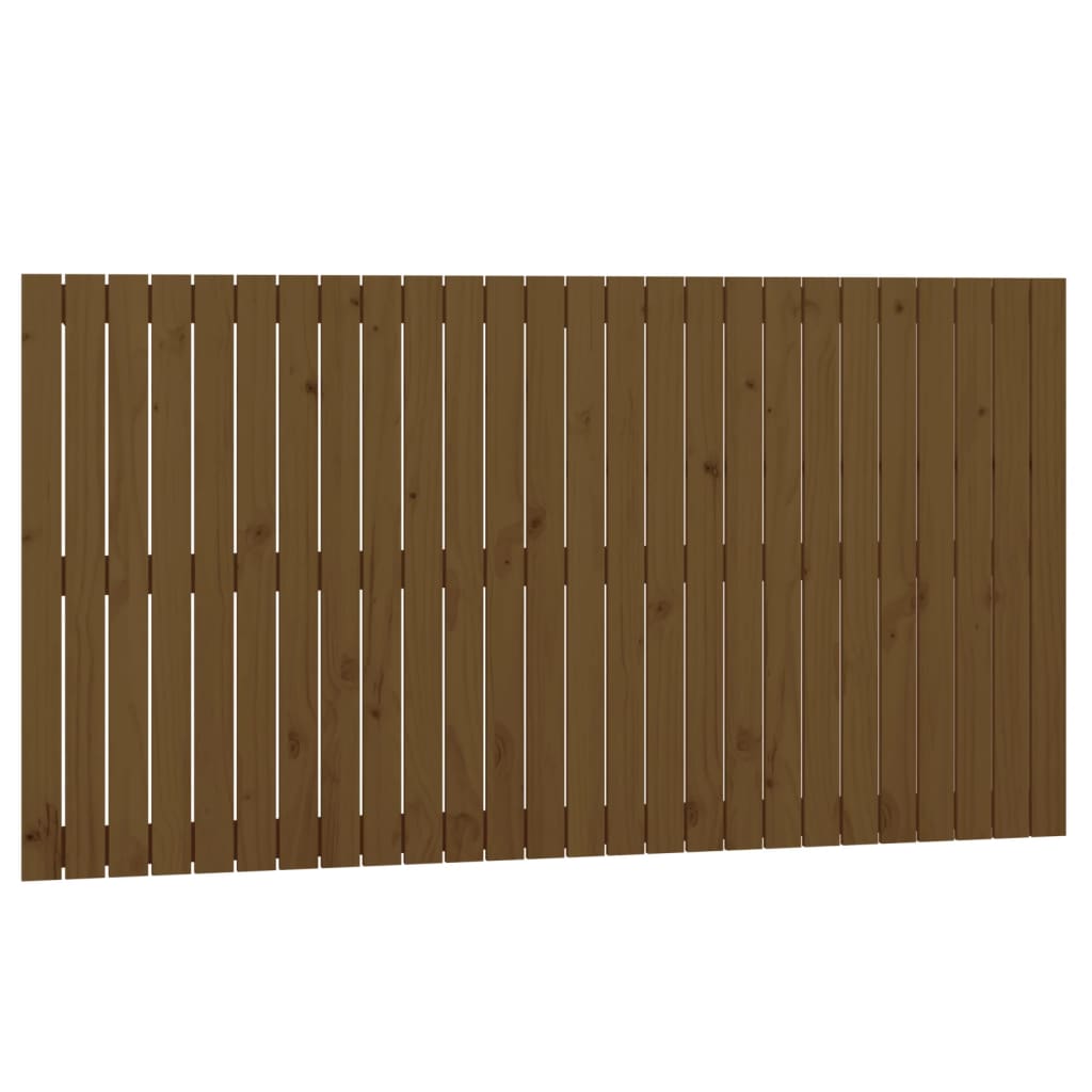Wall Headboard Honey Brown 166x3x90 cm Solid Wood Pine