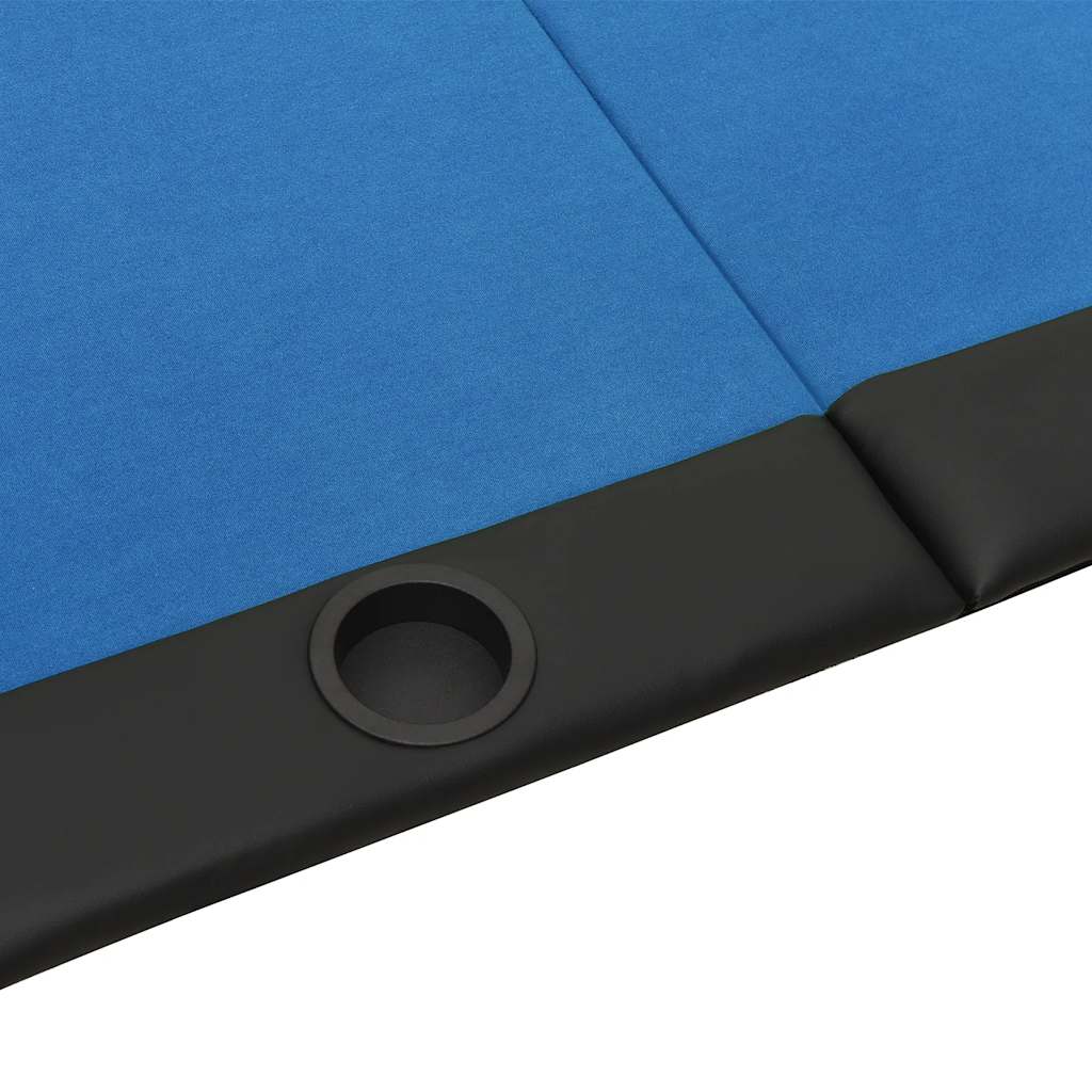 10-Player Folding Poker Table 207x106x76 cm