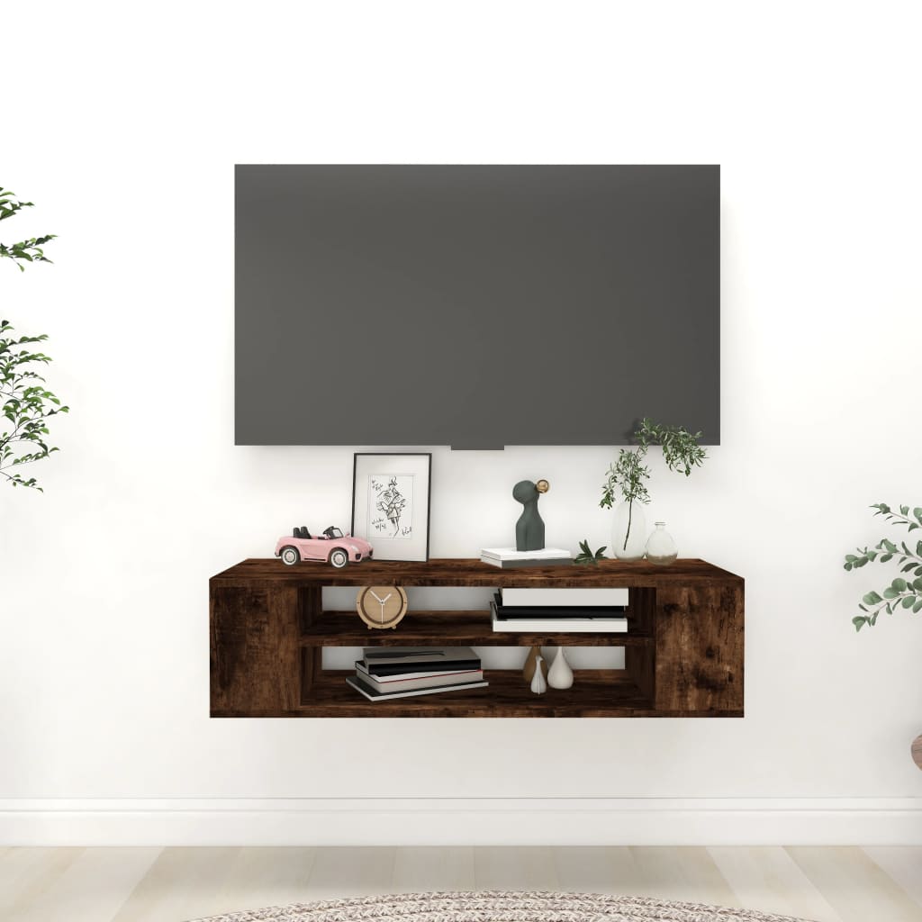 Hanging Tv Cabinet 100X30X26.5 Cm Engineered Wood