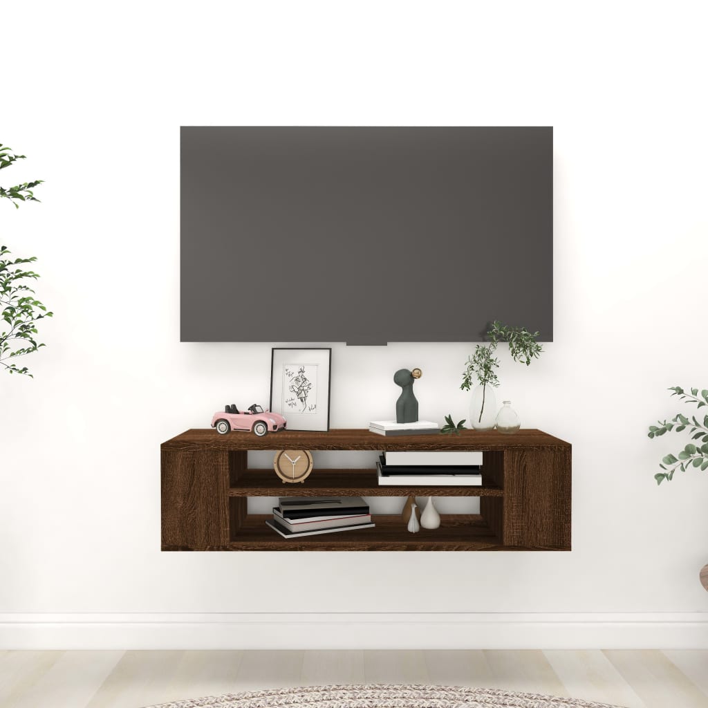 Hanging Tv Cabinet 100X30X26.5 Cm Engineered Wood