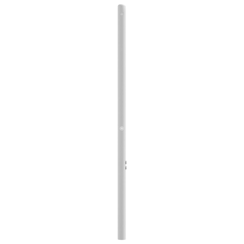 Metal Headboard White 80 cm
