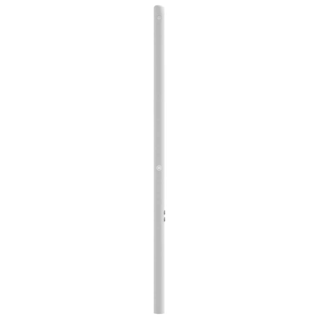Metal Headboard White 100 cm