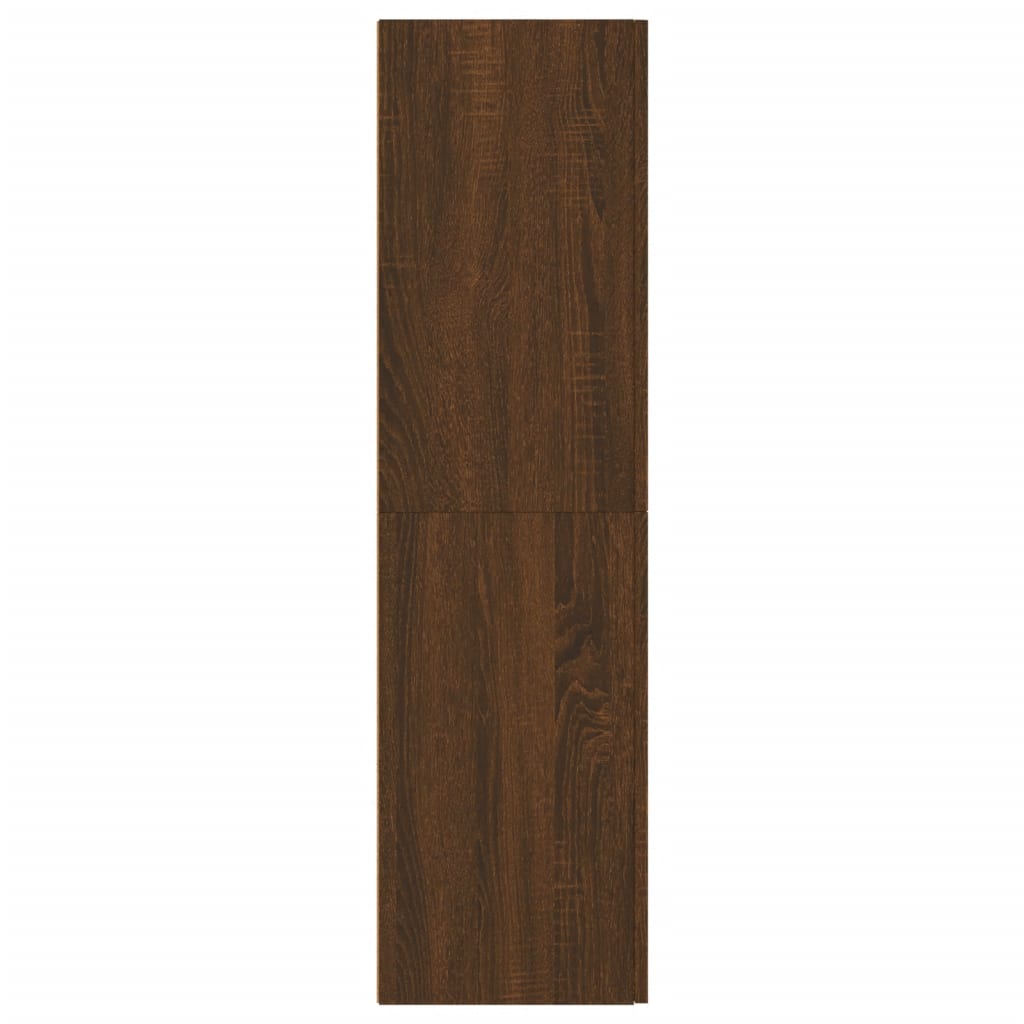 Wall-mounted TV Cabinet Brown Oak 30.5x30x110 cm