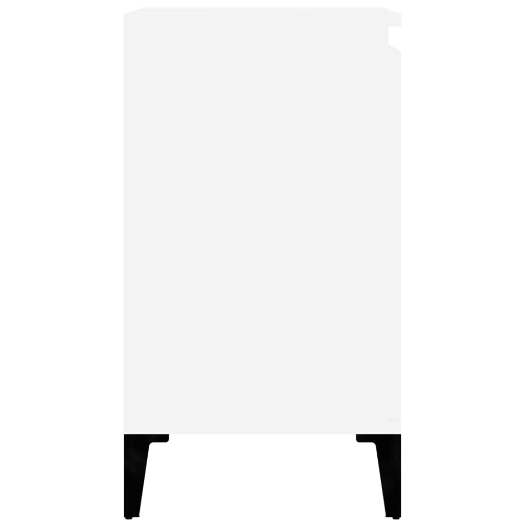 Sink Cabinet White 58x33x60 cm Engineered Wood