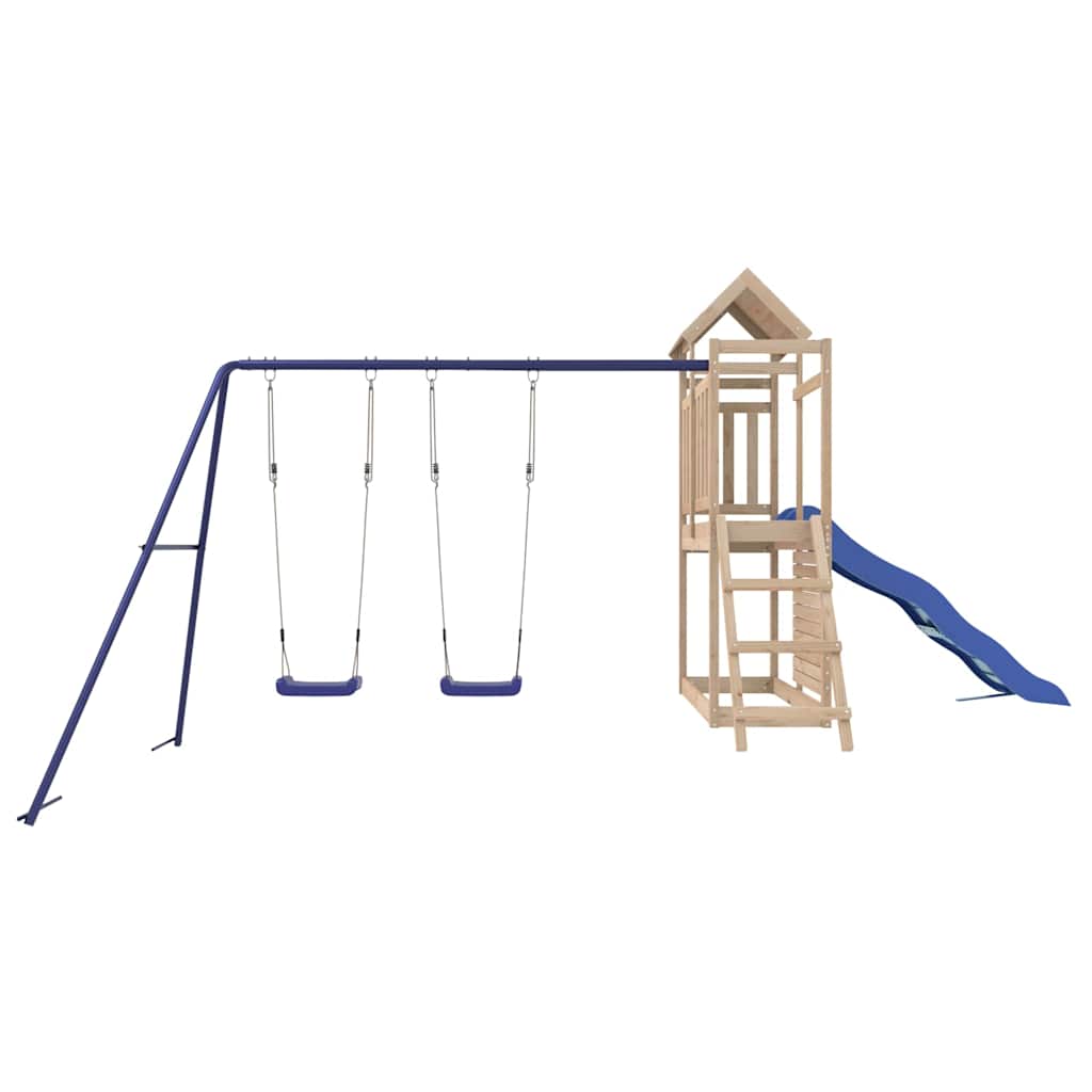 Outdoor Playset Solid Wood Pine