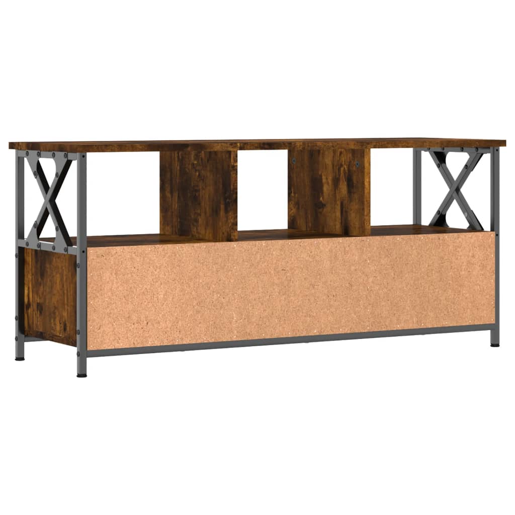 Modern Wooden TV Tele Stand Media Unit Cabinet With 3 Drawers & Open Storage Shelf