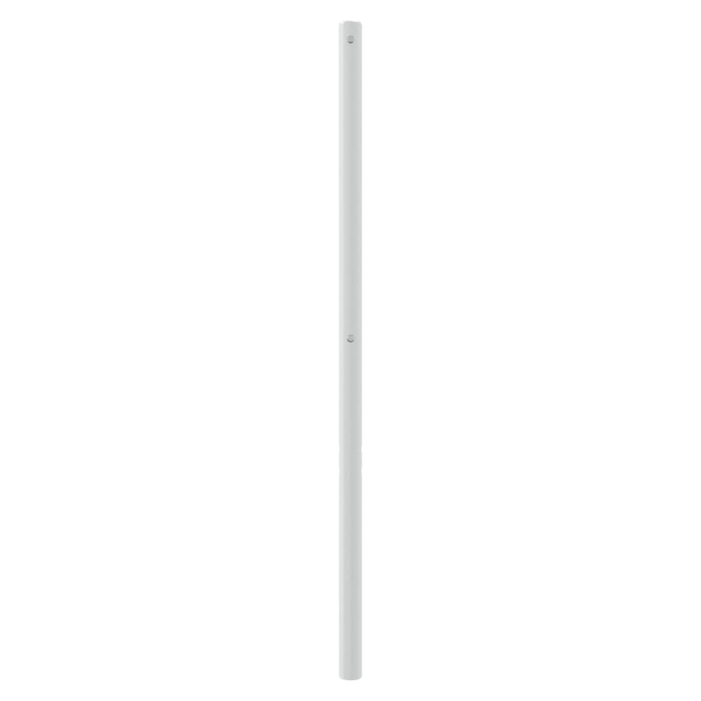 Metal Headboard White 160 cm