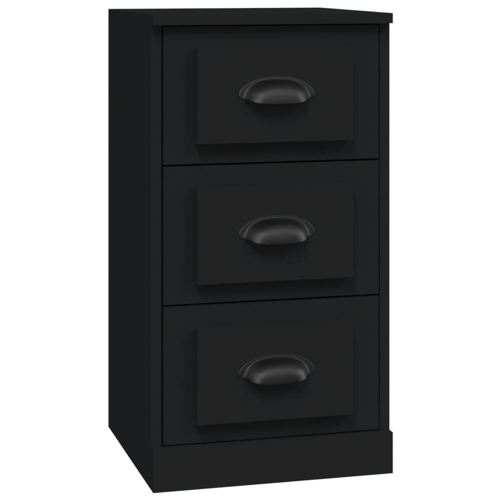 Sideboard Black 36x35.5x67.5 cm Engineered Wood