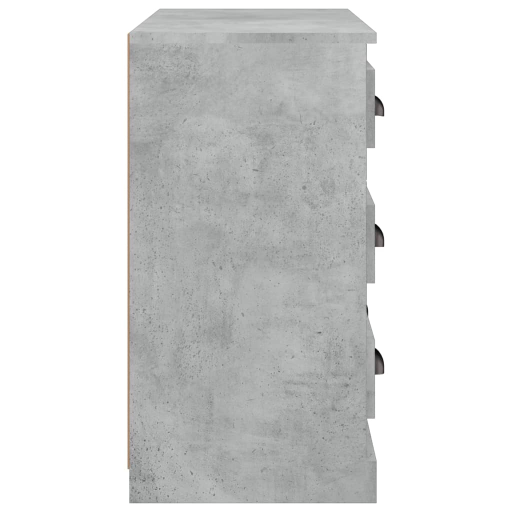 Sideboard Concrete Grey 70x35.5x67.5 cm Engineered Wood
