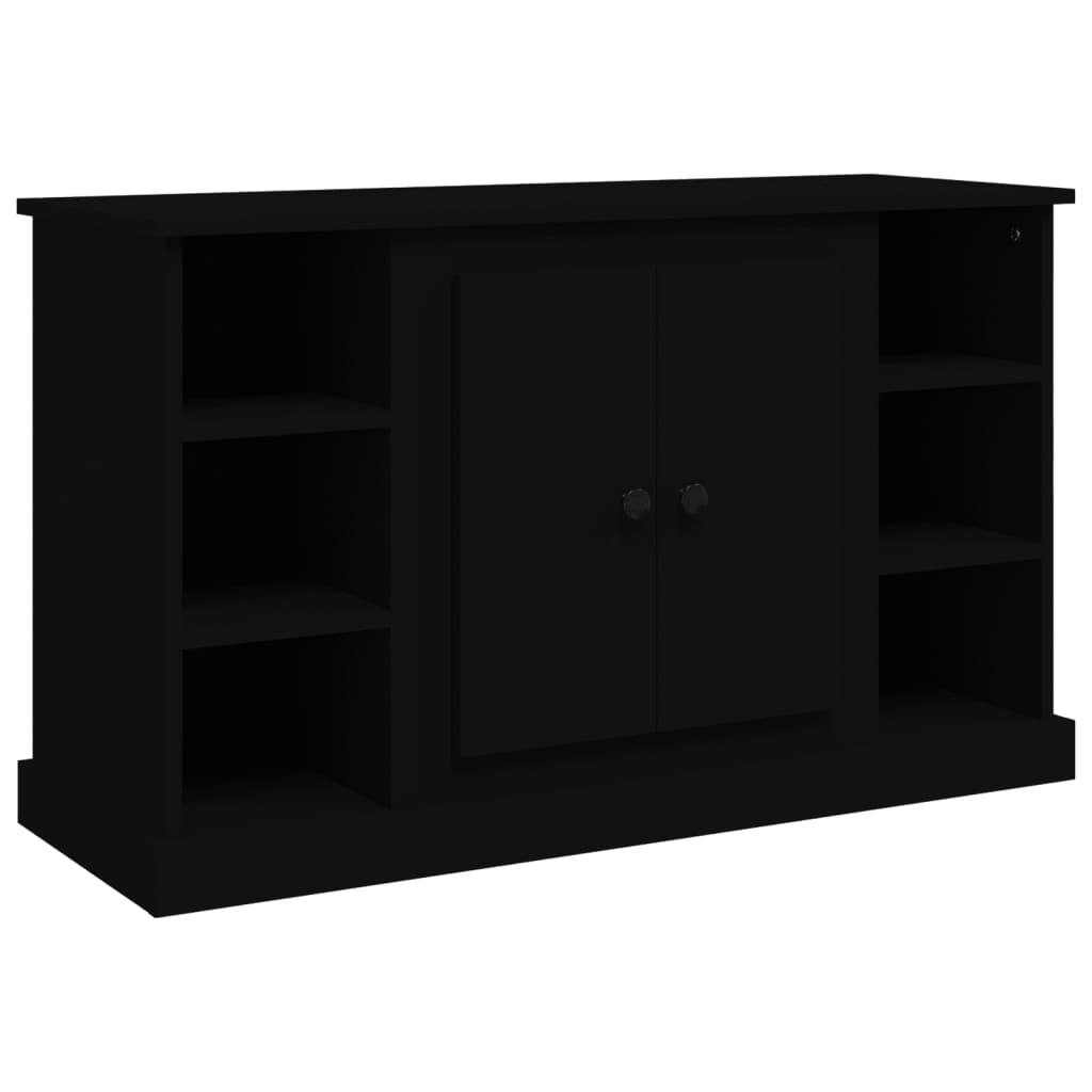 Sideboard Black 100x35.5x60 cm Engineered Wood
