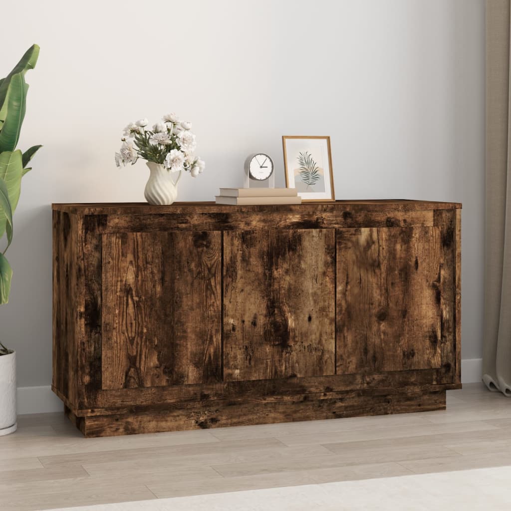 Modern Wooden 3 Door Home Sideboard Storage Cabinet Wood Dining Room Unit