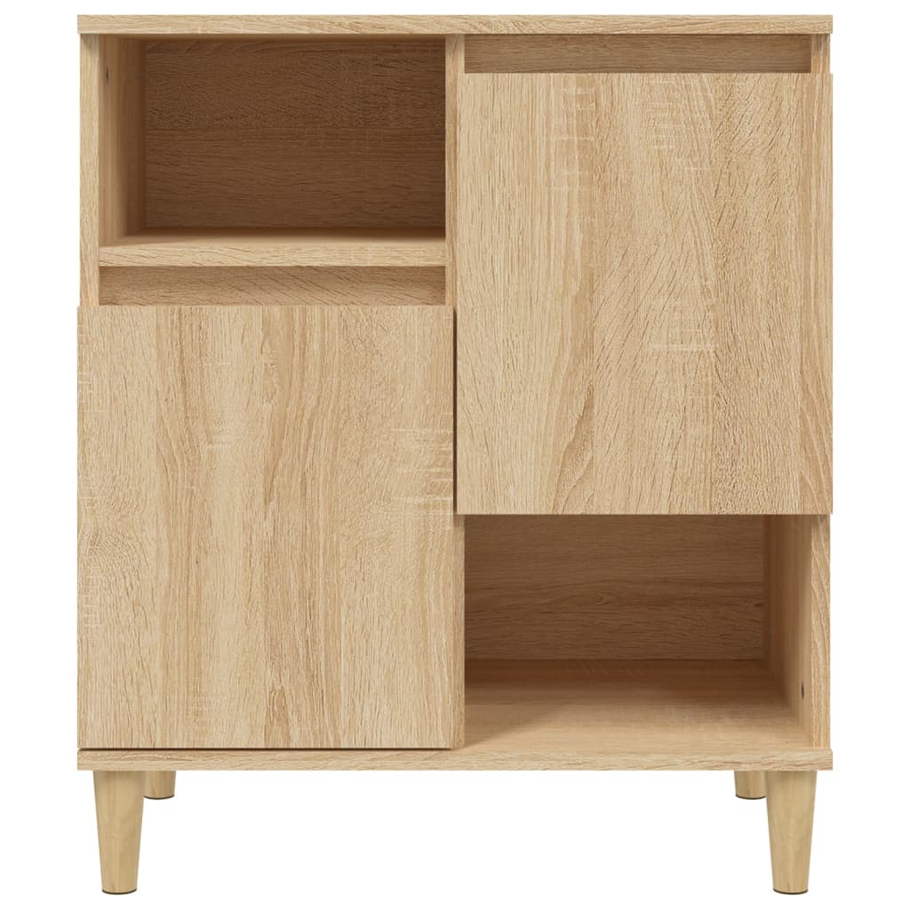 Sideboards 3 pcs Sonoma Oak 60x35x70 cm Engineered Wood
