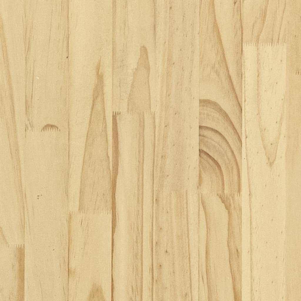 Side Cabinet 60x36x65 cm Solid Wood Pine