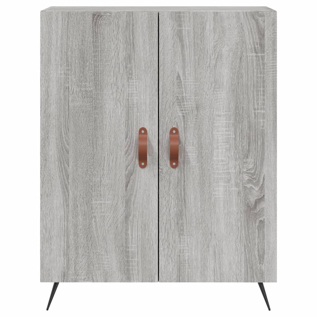 Sideboard Grey Sonoma 69.5x34x90 cm Engineered Wood