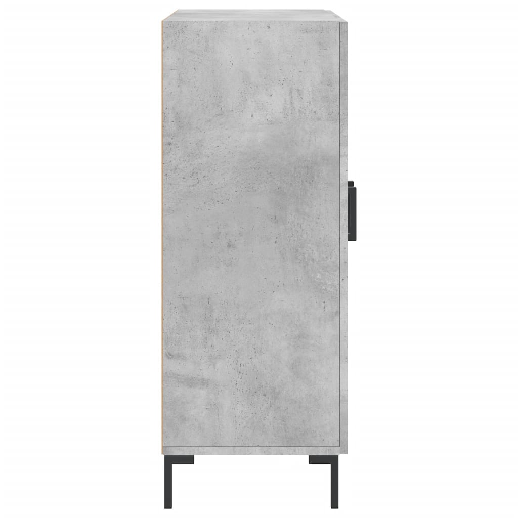 Sideboard Concrete Grey 69.5x34x90 cm Engineered Wood