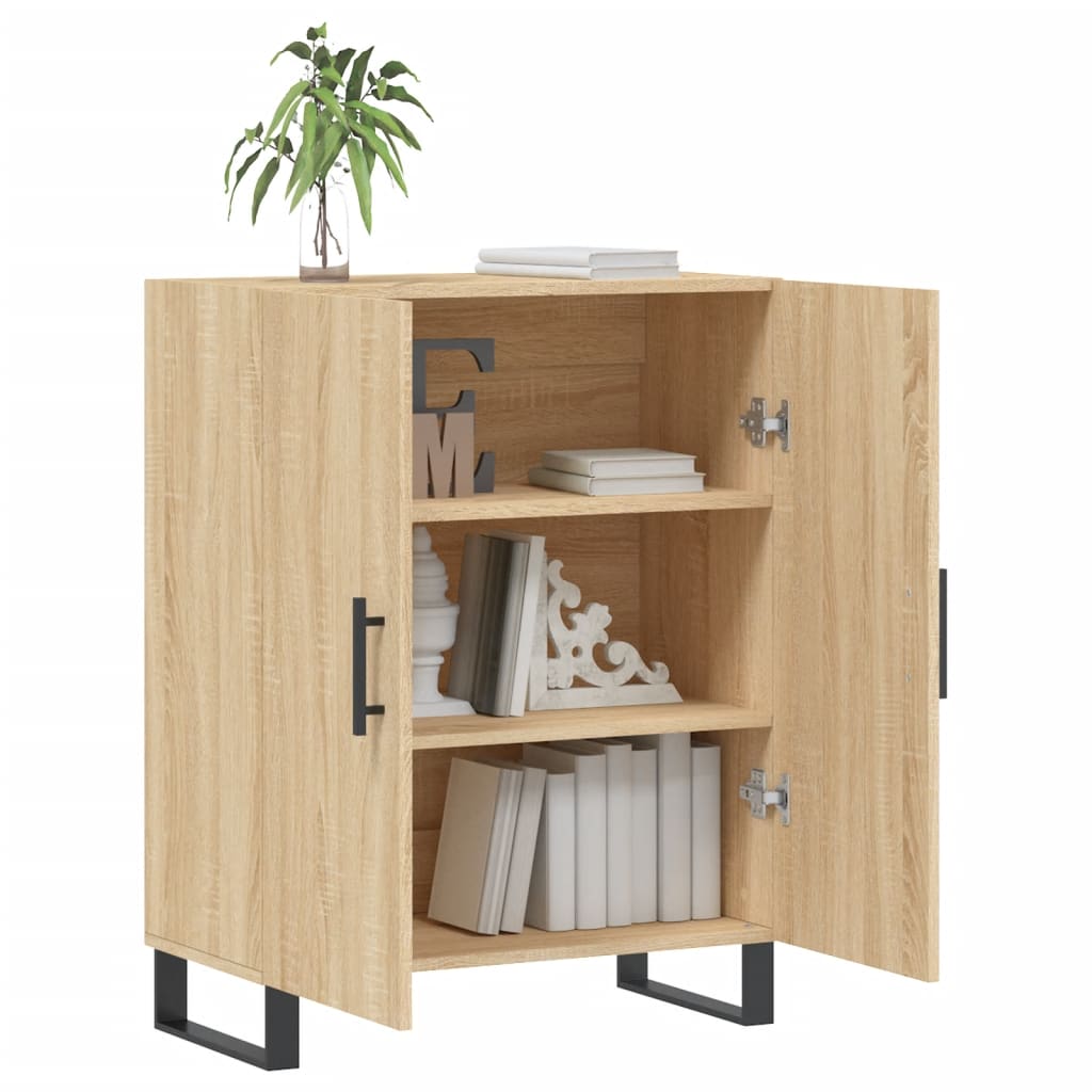 Sideboard Sonoma Oak 69.5x34x90 cm Engineered Wood