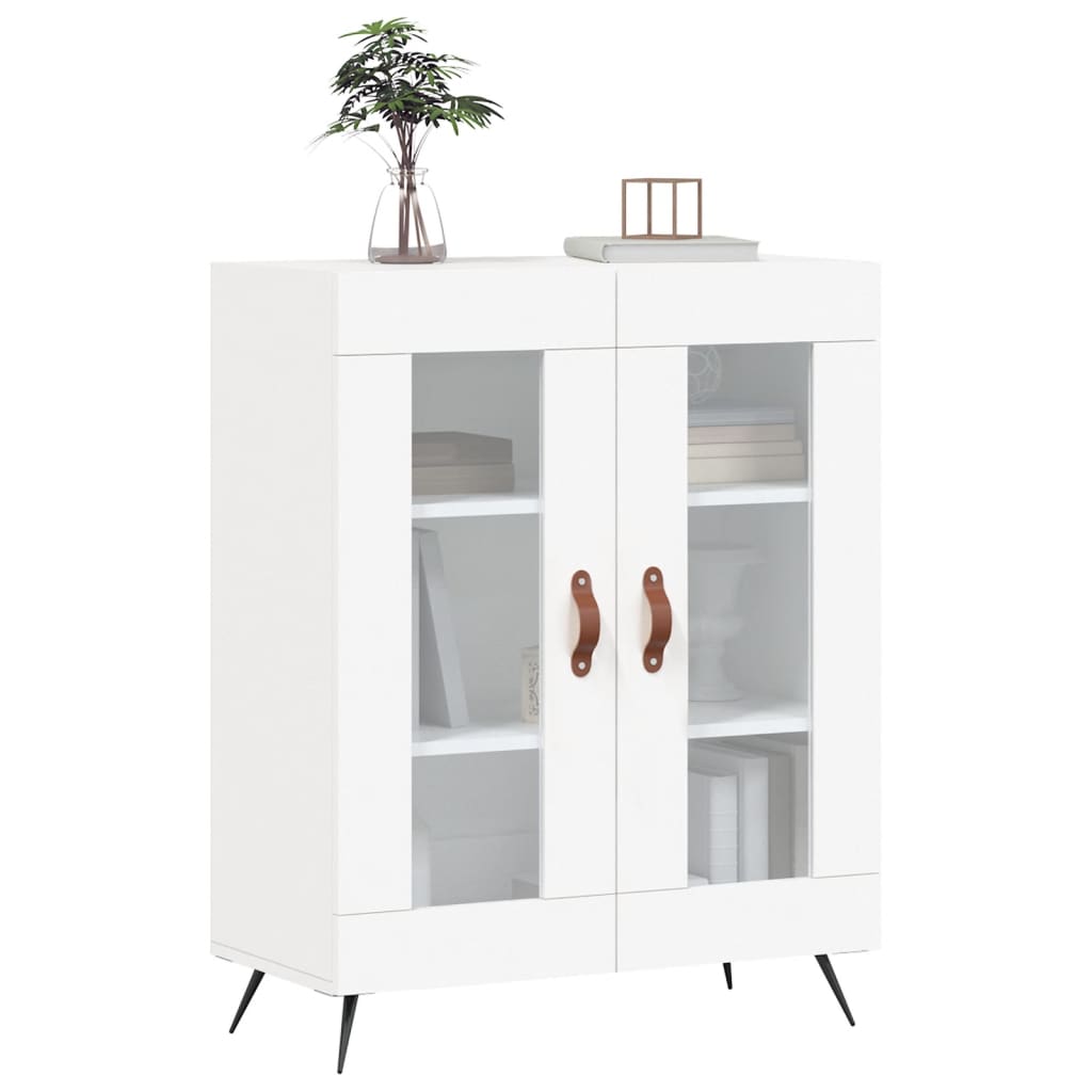 Sideboard White 69.5x34x90 cm Engineered Wood