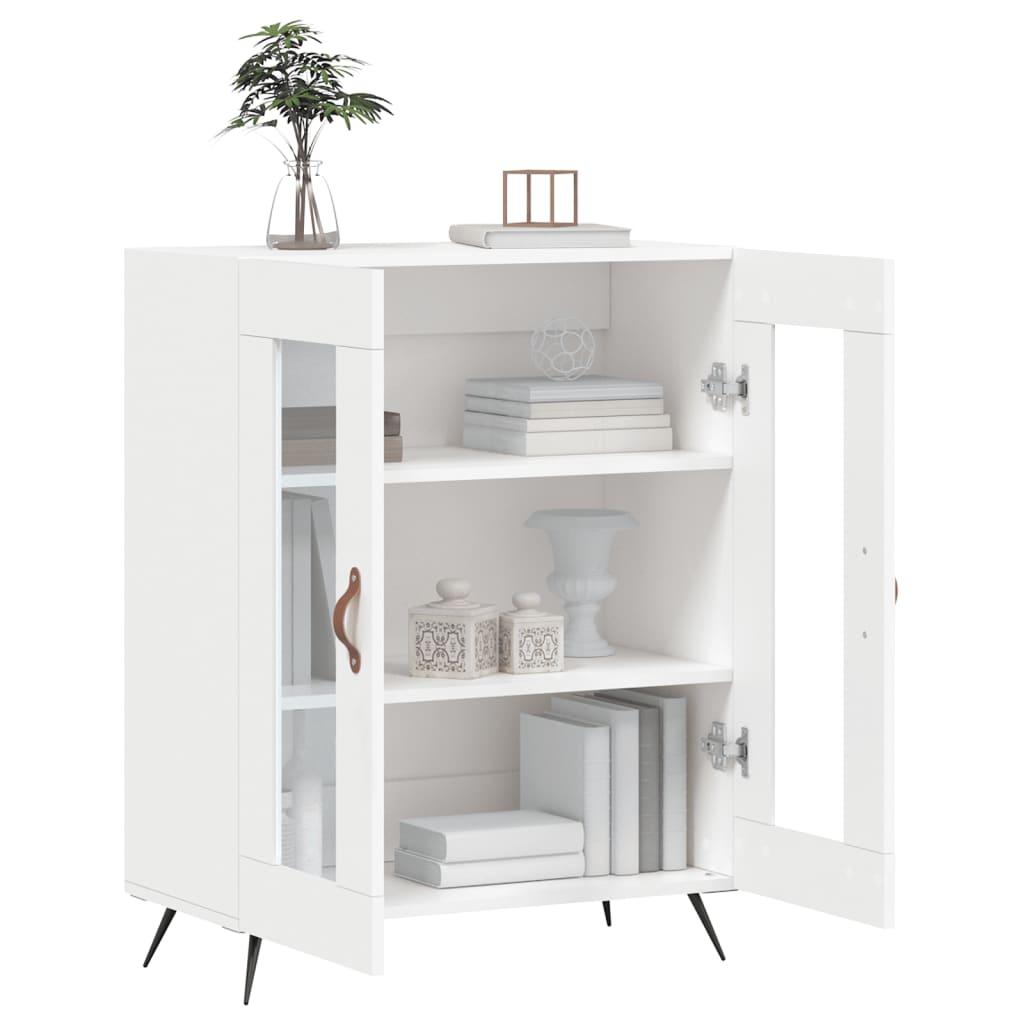 Sideboard White 69.5x34x90 cm Engineered Wood