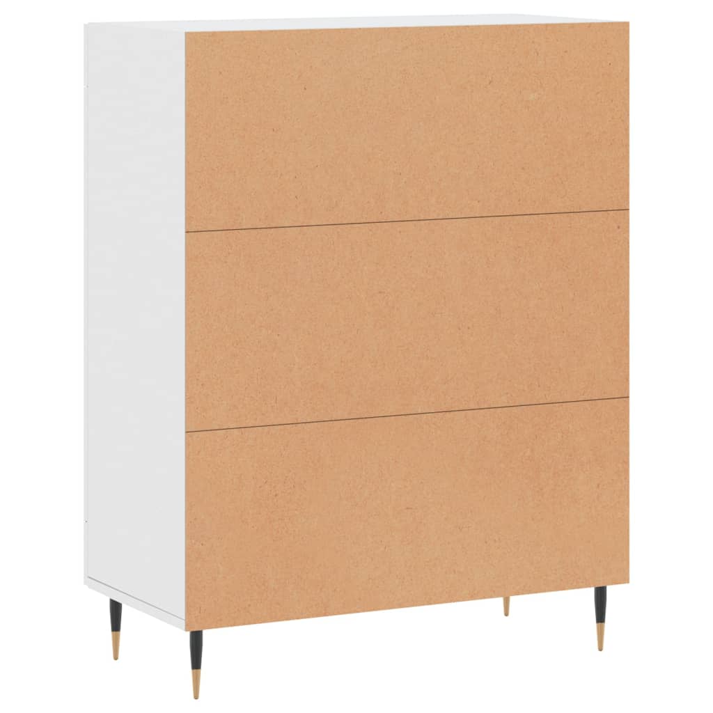 Modern Wooden 2 Door Sideboard Storage Cabinet Unit With Glass Doors Wood