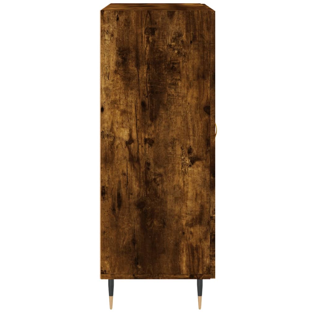 Modern Wooden 2 Door Sideboard Storage Cabinet Unit With Glass Doors Wood