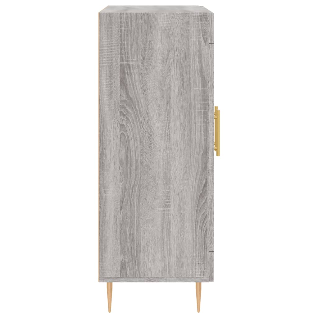 Sideboard Grey Sonoma 69.5x34x90 cm Engineered Wood
